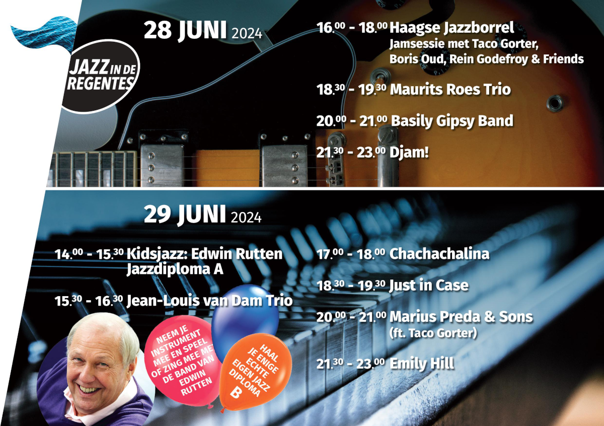 Programma Jazz in de Regentes 2024
